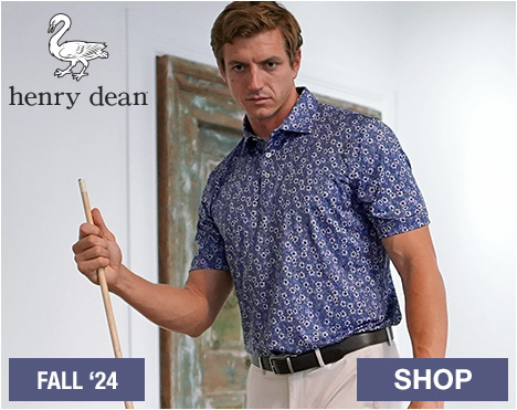 henry dean Performance Golf Apparel at Golf Locker