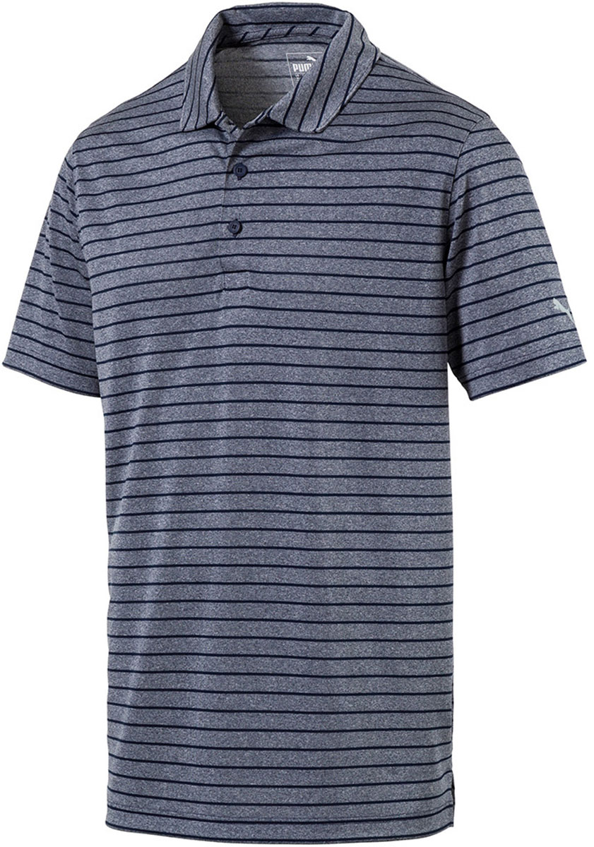 Puma Rotation Stripe Junior Golf Shirts