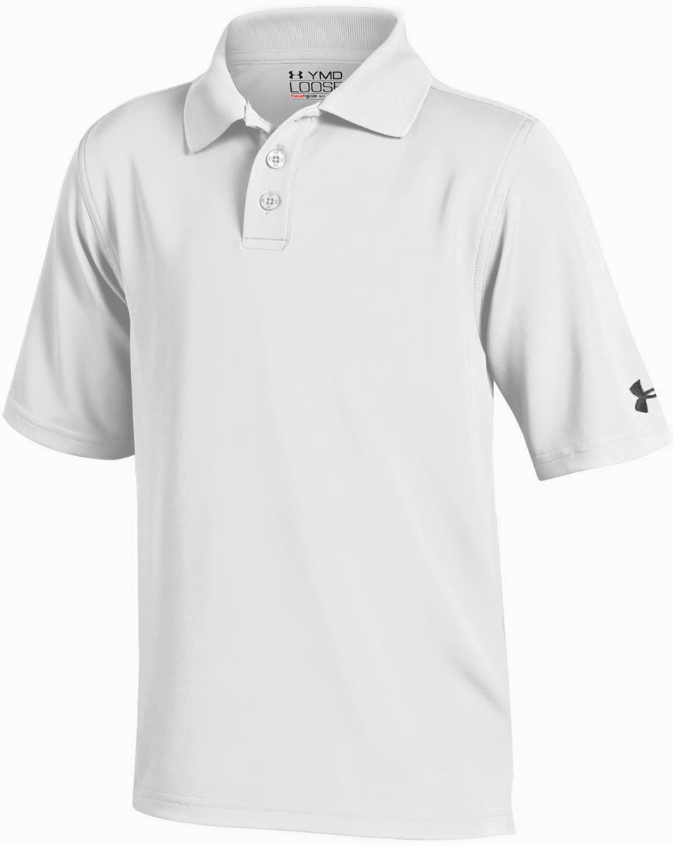 Under Armour Performance Solid Junior Golf Shirts
