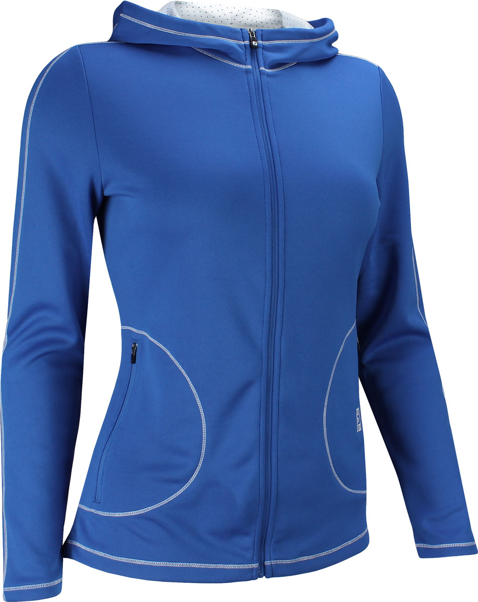 FootJoy Women's Double Layer Jersey FullZip Golf Hoodies