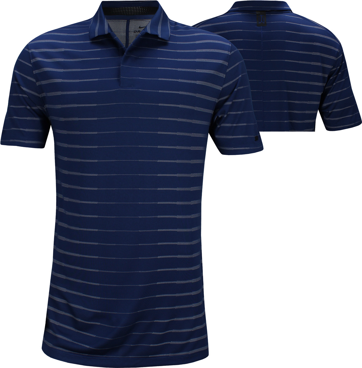 Nike Dri-FIT Tiger Woods Novelty Stripe Golf Shirts