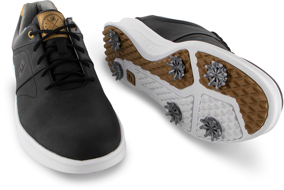footjoy contour golf shoes black 54018